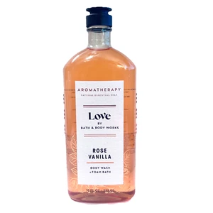 Bath & Body Works Aromatherapy Love Rose Vanilla Body Wash Retired - Picture 1 of 1