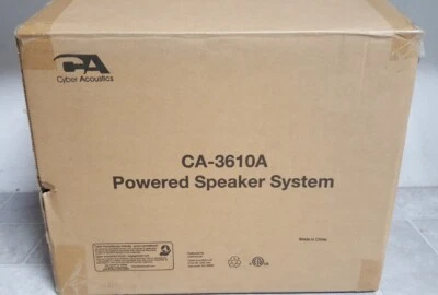 OPEN BOX Cyber-Acoustics CA-3610 Powered Speaker System - Image 1 of 4