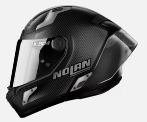 Motorcycle Race Helmet Nolan X-804 RS CARBON SILVER VISOR Formally X-lite XLARGE - Picture 1 of 5