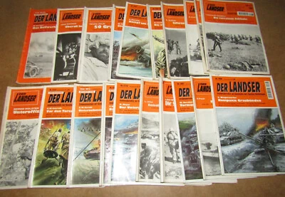 20 Der Landser, Kleinband orange, Kriegserlebnisse 2. WK, ältere Klassiker bk383 - Bild 1 von 2