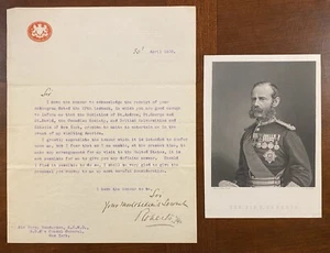 Frederick Roberts of Kandahar SIGNED letter 1903 commander letterhead - Picture 1 of 9