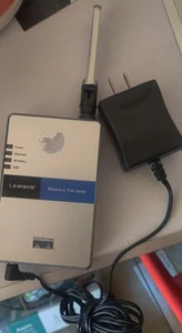 Linksys WPS54G Wireless Print Server - Picture 1 of 6
