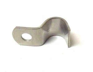 1-Line Tube Clamp, 1/2" Tube Size, 316 Stainless Steel 747NW - Picture 1 of 3