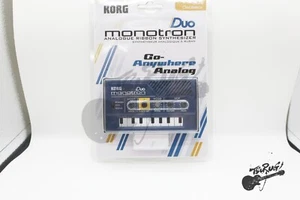 Korg Monotron DUO Analog Ribbon Synthesizer Portable 2VCO with X-Mod/1VCF New - Picture 1 of 10