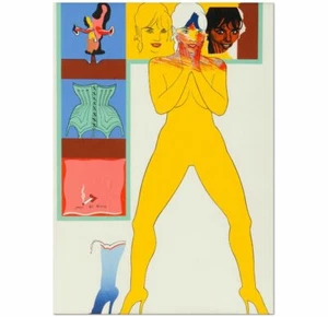 Allen Jones, 'Yellow Figure', Fine art print, Various sizes - Picture 1 of 3