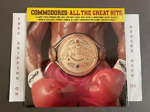 COMMODORES ALL THE GREAT HITS LP IN SHRINK "BRICK HOUSE" 6028ML MOTOWN - Imagen 1 de 3