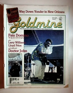 1991 May 17 Goldmine Magazine Fats Domino Larry Williams Lloyd Price Doctor John - Picture 1 of 2