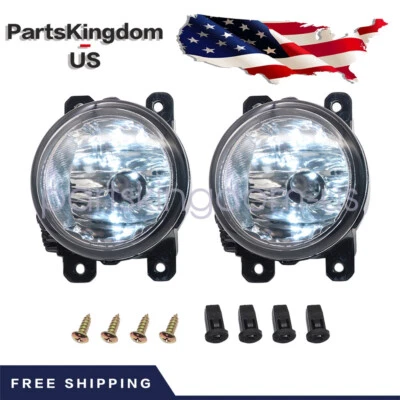 Conjunto de faros antiniebla 2 piezas para Ram 1500 2500 3500 2014-2024 para Fiat 500 12-21 Foto 1 de 4