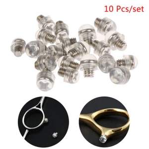 10Pcs Hair Scissors Rubber Silencer Muffler Replacement Barber Styling Access_ro - Picture 1 of 12