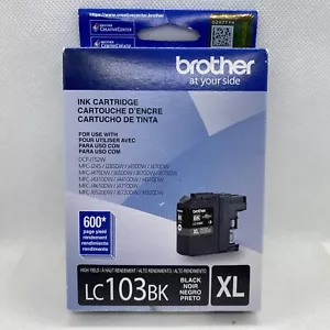 Brother LC103BKW Tintenpatrone Schwarz NEU VERSIEGELT - Abgelaufen 06 2024 - Bild 1 von 8