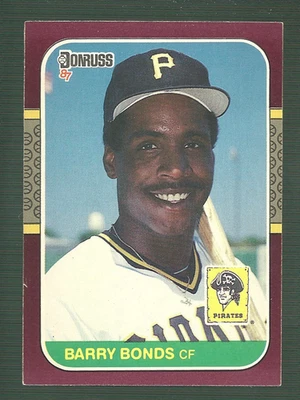 Barry Bonds 1986 Topps Traded 11TBarry Bonds 1987 Donruss Opening Day 163 - Image 1 of 2