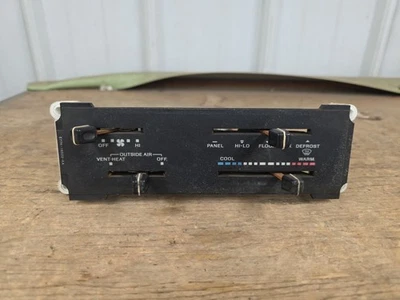 1983 - 1988 年福特 Ranger Bronco II 热温气候控制开关 无空调 原始设备制造商 — 第 1/4 张图片