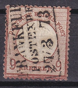 DR Mi 27 b mit R3 Frankfurt, Befund Sommer BPP - Bild 1 von 3