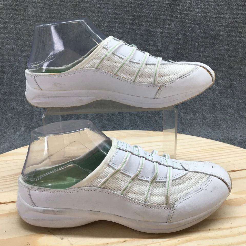 Туфли женские Easy Spirit 8,5 M Duprit J Mules белые кожаные без шнуровки повседневные - Изображение 1 из 4