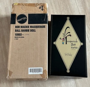 BARBIE  BOB MACKIE MASQUERADE BALL 10803 MATTEL DOLL 1993 WITH SHIPPER BOX - Picture 1 of 11