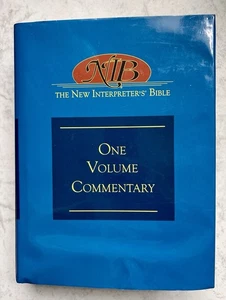 The New Interpreter's ® Bible One Volume Commentary - Hardcover 2010 - Foto 1 di 3