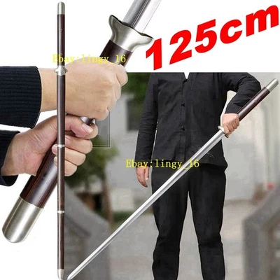 Tai Chi Martial Arts Practice Long Sword Chinese KungFu Tai Ji Two Handed Jian - Image 1 of 4