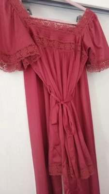 Conjunto de pijama vintage Gossard Artemis para mujer talla pequeña ropa de salón de nailon Foto 1 de 4