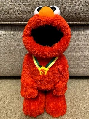 AS IS FISHER-PRICE TICKLE ME ELMO TMX EDICIÓN EXTRA ESPECIAL SÉSAMO (NO FUNCIONA) Foto 1 de 4