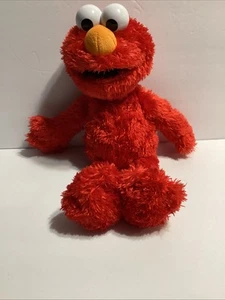 Sesame Street 13.5” Tickle Me Elmo 2011 Red Plush Toy Laughs Giggles Works - Picture 1 of 5
