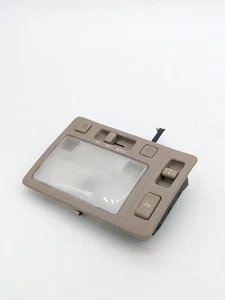 1995 1996 1997 TAN LEXUS LS400 INTERIOR OVERHEAD SUNROOF SWITCH / DOME LIGHT - Picture 1 of 11