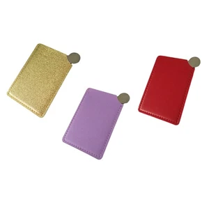 3Pcs Stainless Steel Makeup Mirror Portable Mirror Simple Pocket Mirror - Picture 1 of 12