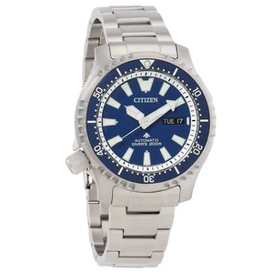 Citizen Promaster Automatic Marine Blue Dial Men's Watch NY0161-63L - Picture 1 of 4