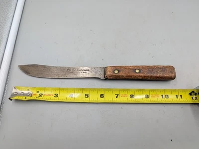 Village Blacksmith Vintage 6 " Blade  Butcher Knife. Stamped On The Handle - Image 1 of 4