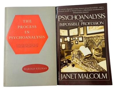 THE PROCESS IN PSYCHOANALYSIS 1963 PSYCHOANALYSIS THE IMPOSSIBLE PROFESSION 1982 Foto 1 de 4