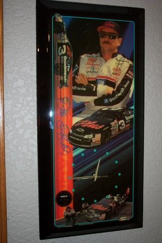 Jebco Dale Earnhardt 1998 Daytona Win NASCAR Clock Cover