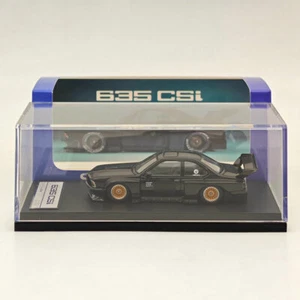 SW 1:64 E24 635 CSI Sharknose Black Diecast Models Car Limited 499 Collection - Picture 1 of 7