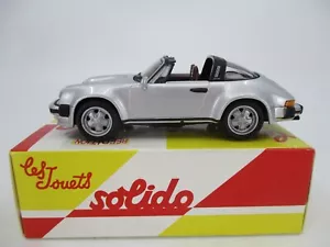AV682 SOLIDO HACHETTE 1/43 1:43 PORSCHE 911 TARGA 1977 SILVER REF AA4555 - Imagen 1 de 12