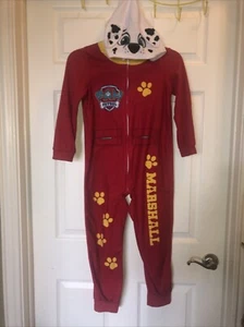 Paw Patrol Marshal Union Suit Pjs Size 8 - Picture 1 of 5