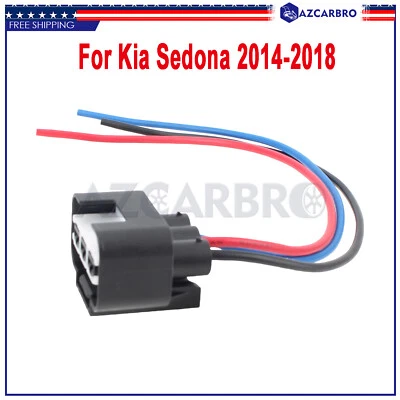 PARA KIA SEDONA 2014 2015 2016 2017 2018 VENTILADOR DE REFRIGERACIÓN RESISTENCIA CONECTOR COLETA Foto 1 de 4