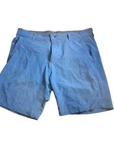 Blaue Herrenshorts Burnside mit Knopfverschluss & Taschen - Bild 1 von 8