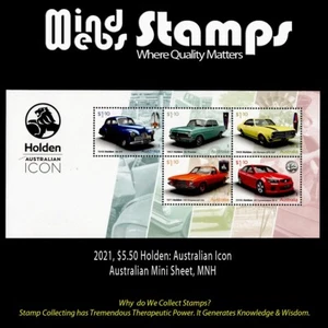 #MS331) 2021, $5.50 Holden - An Australian Icon, Mini Sheet, MNH - Picture 1 of 2