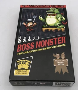 Boss Monster Edición 10 Aniversario Juego de Cartas Villano Brotherwise Juegos Familia - Imagen 1 de 3