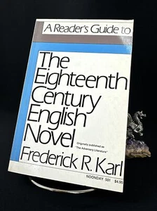 Eighteenth Century English Novel, Frederick R. Karl 1974 - Foto 1 di 8