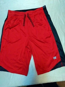 Russell Basketball Shorts Boys Red Size XL (14-16) Dri-Power 360  - Picture 1 of 11