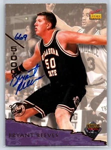 Classic Superior Pix 1995, autógrafo - Bryant Reeves, Vancouver Grizzlies/5000 - Imagen 1 de 2