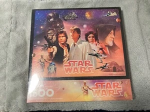 Star Wars 1500 Piece Springbok Jigsaw Puzzle 1995 Sealed Complete Vintage - Picture 1 of 7