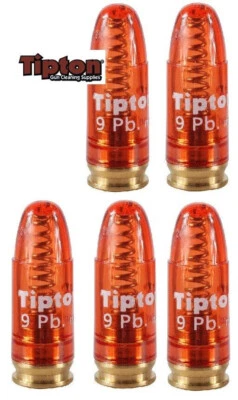 Tipton Polymer Snap Caps for 9mm Luger Pack of  5   # 303958   New! - Image 1 of 4