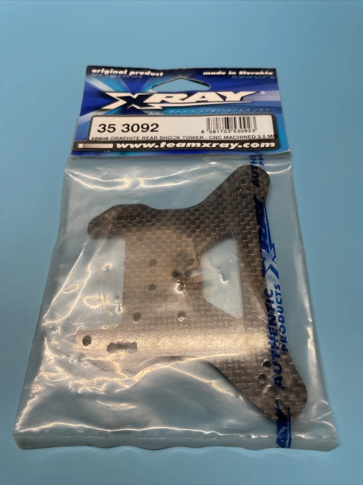 XRAY 3.5mm CNC Machined Graphite Rear Shock Tower (XB808) XRA 353092 F4 - Image 1 of 1