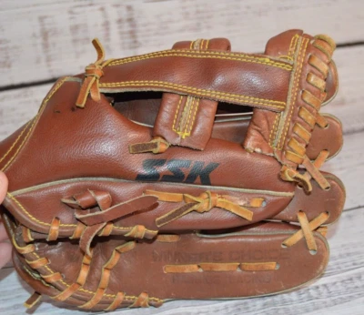 Guante de béisbol SSK mano derecha lanzamiento conjunto profundo bolsillo ganadores elección Foto 1 de 4