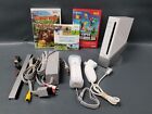 Nintendo Wii RVL-001 GameCube Compatible System /Games, Accessories TESTED