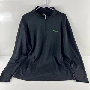 Chaqueta de Golf Nike Malla Ligera Para Hombres 2XL Pullover Negro Logo Paycom - Imagen 1 de 13