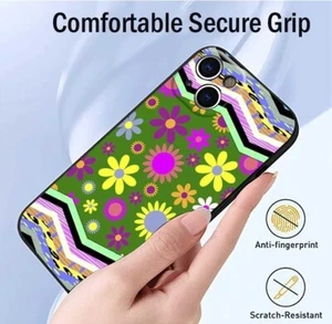 Apple iPhone 14 Plus flower Rugged Case Girls Colorful New Wave Pretty Cool - Picture 1 of 6
