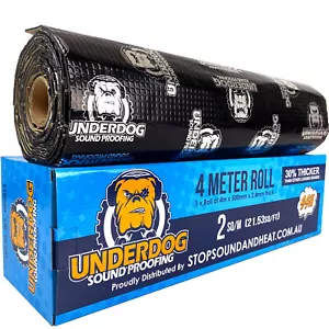 UNDERDOG Sound Deadener Roll 4m Ships from Melbourne Australia - Picture 1 of 6