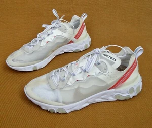 Nike React Element 87 Herren Sneaker AQ1090 Gr. 44,5 - 9,5(UK) segelweiß - Bild 1 von 9