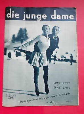 Die Junge Dame - Nr. 1, 1936: Maxie Herber & Ernst Baier, Winterolympiade • 3.50€